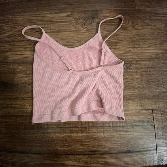 2 pack of pink spaghetti strap tank tops - Picture 4 of 5